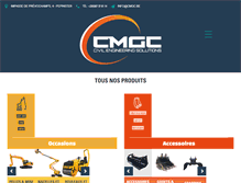 Tablet Screenshot of cmgc.be